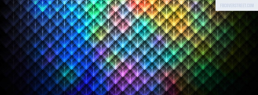 Colorful Diamond Pattern Wallpaper