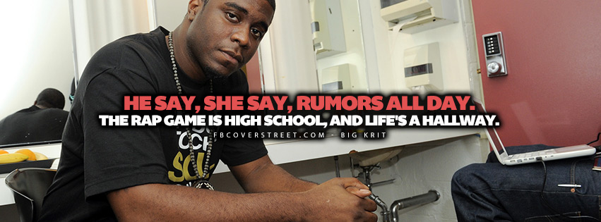 He Say She Say Big Krit Lyrics Quote  Wallpaper