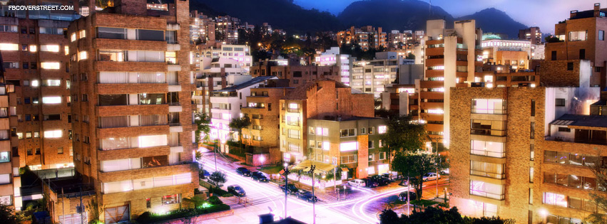 Bogota Columbia Night Wallpaper