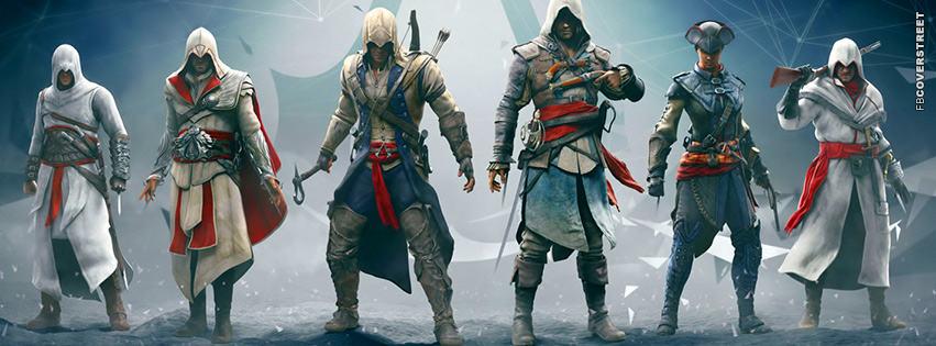 Assassins Creed Characters Cover  Wallpaper