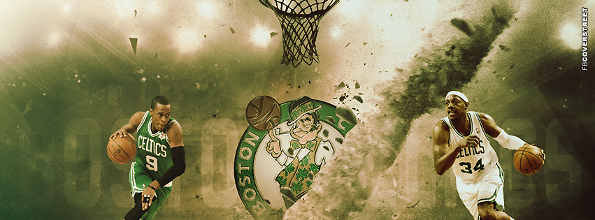 Boston Celtics Basketball Rajon Rondo and Paul Pierce  Wallpaper