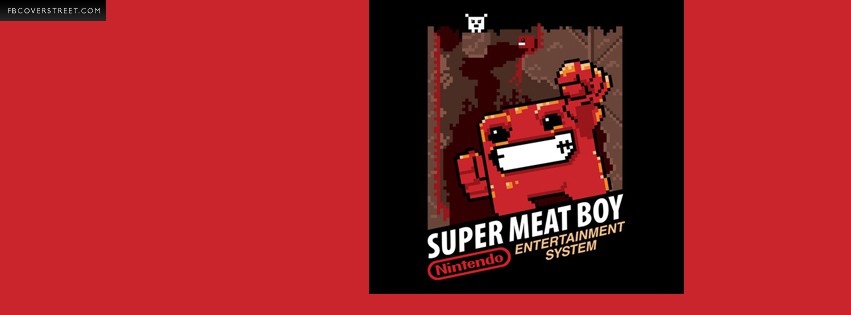 Super Meat Boy Cartridge Cover  Wallpaper