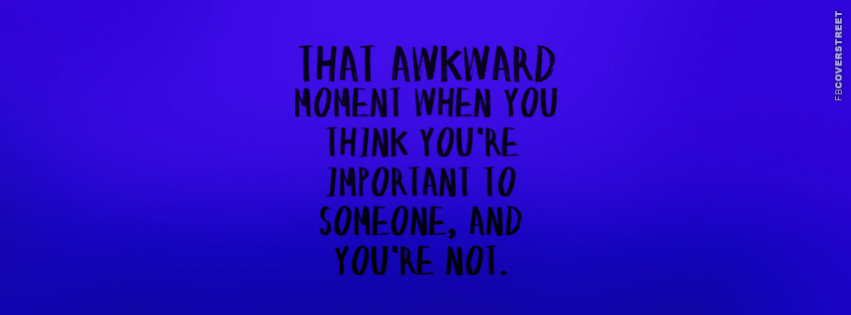 Thinking Youre Important To Someone Quote Cover  Wallpaper