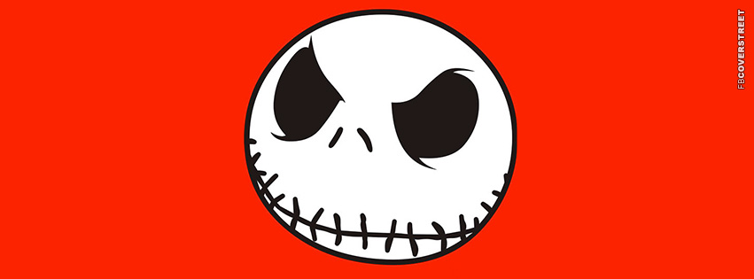Jack Skellington Face Cover  Wallpaper