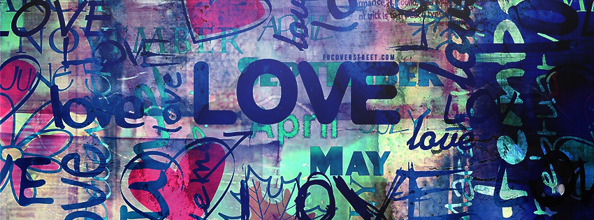 Love Graffiti Wall Wallpaper