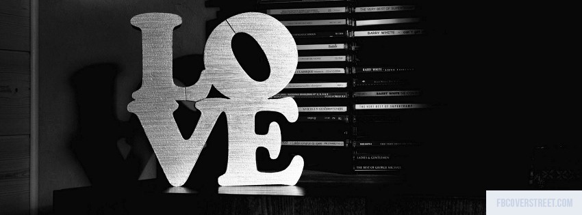 Love 21 Black and White Wallpaper