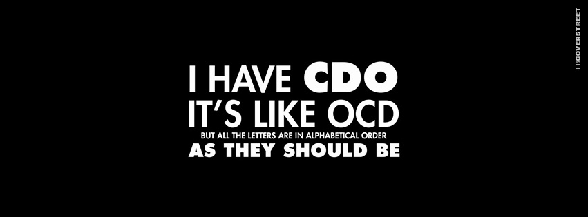 I Have CDO  Wallpaper