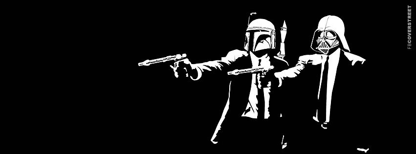 Star Wars Pulp Fiction Movie Cover  Wallpaper
