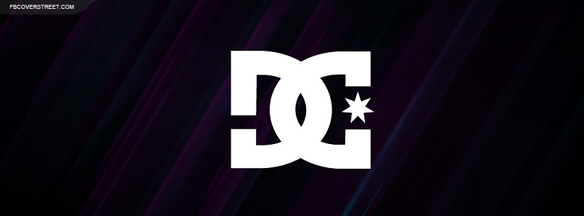 DC Shoes Logo Purple Stripes Wallpaper