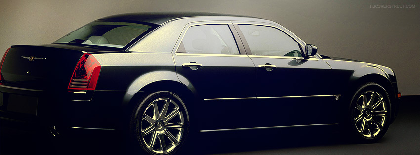 Black Chrysler 300C Wallpaper