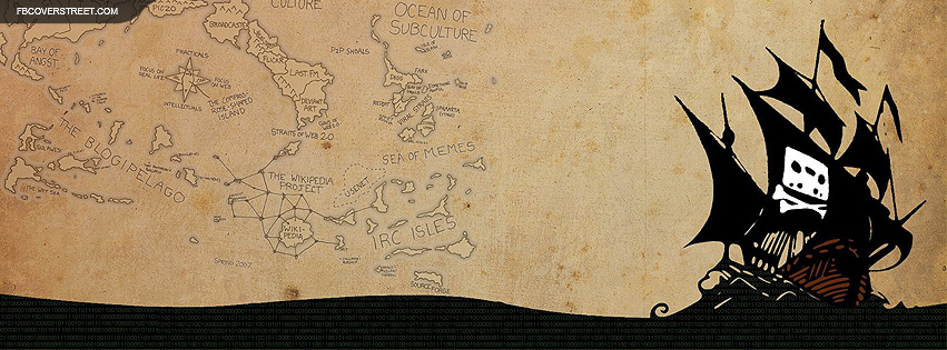 The Pirate Bay Sea of The Internet Wallpaper