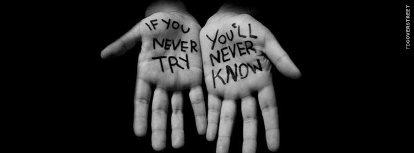If You Never Try Youll Never Know  Wallpaper