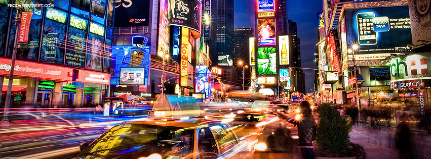 New York City Light Motion Traffic Wallpaper