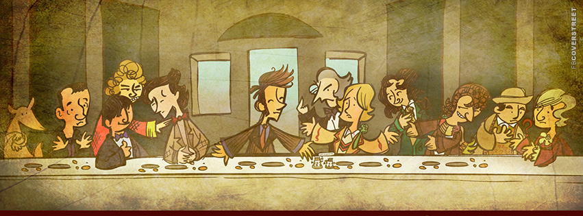 Dr Who Cartoon The Last Supper  Wallpaper