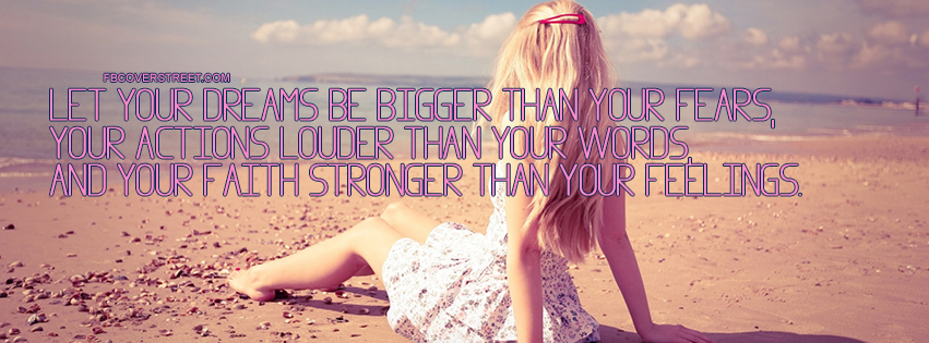 Let Your Dreams Be Big Quote Picture