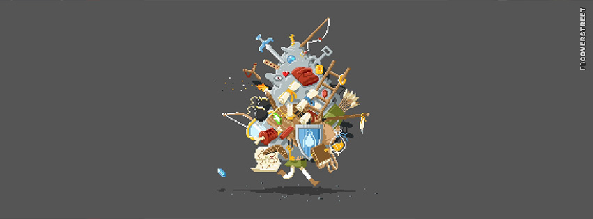 Zelda Carrying Items Wallpaper