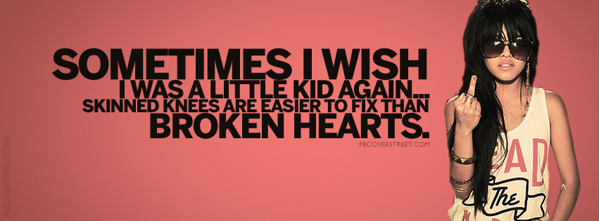 Sometimes Wish I Was Little Again Quote Wallpaper