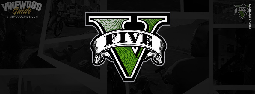 Grand Theft Auto V Logo Black  Wallpaper