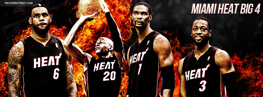 Miami Heat Big 4 Wallpaper