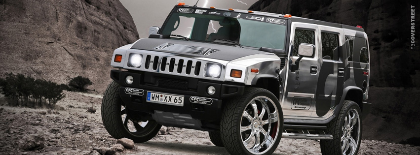 Chrome Hummer H2  Wallpaper