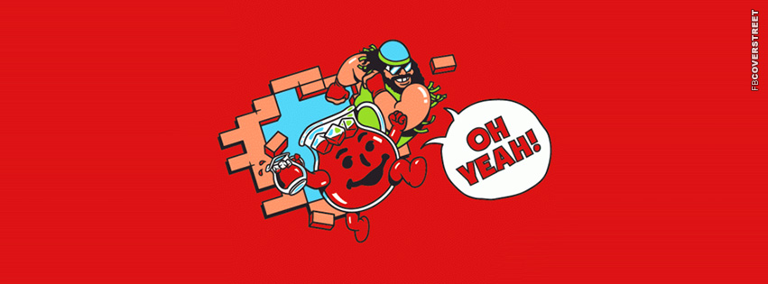 Oh Yeah Macho Man and Kool Aid Man  Wallpaper