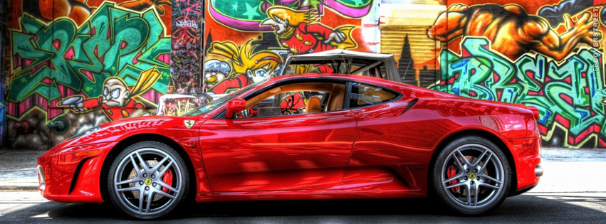HDR Ferrari  Wallpaper
