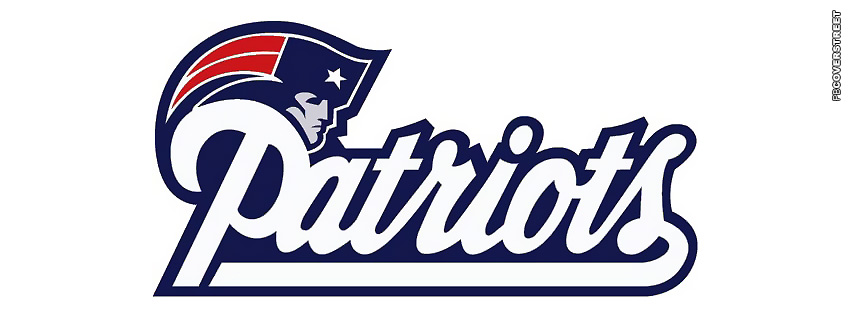 New England Patriots Big Logo Facebook Cover Cover Cover  Wallpaper