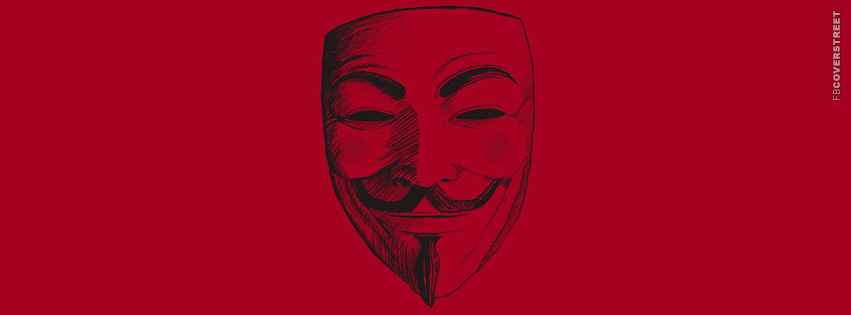 V For Vendetta Anonymous Minimal Mask  Wallpaper