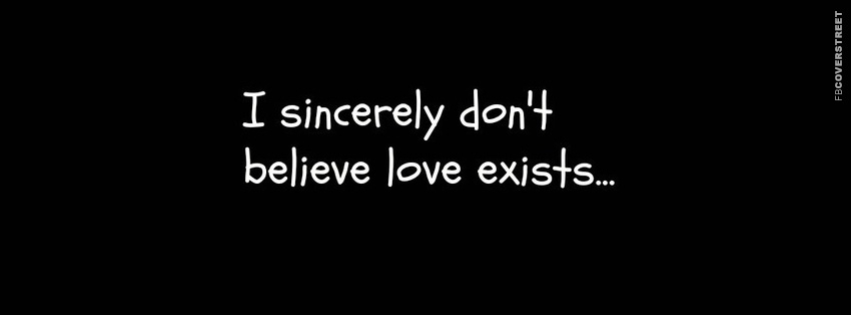 I Believe Love Doesnt Exist  Picture