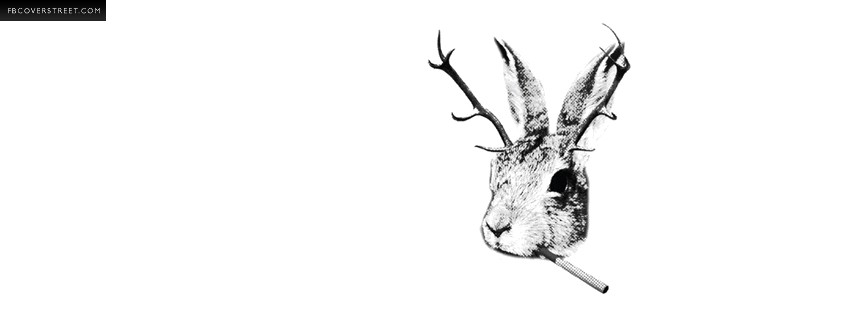 Jackalope Smoking  Wallpaper