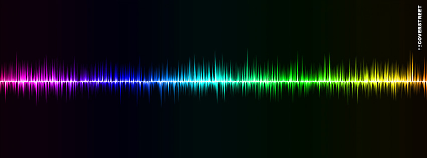 Rainbow Sound Waves  Wallpaper