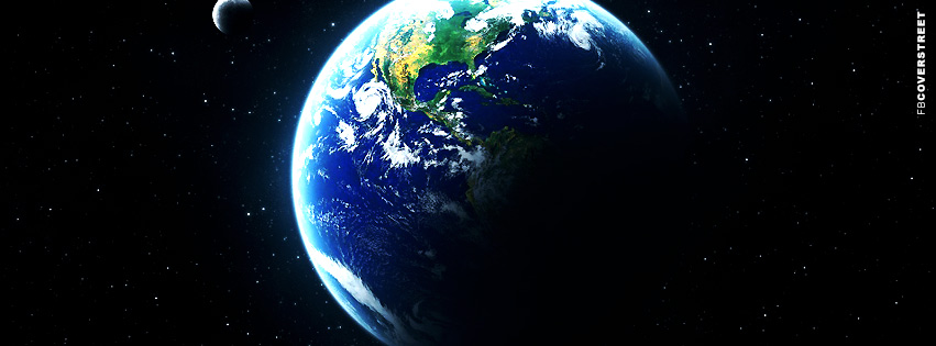 Gorgeous Earth Space View Cover  Wallpaper