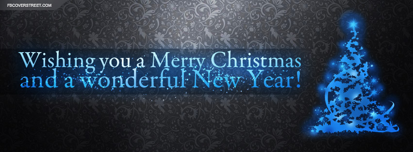 Wishing You A Merry Christmas Sparkling Christmas Tree Wallpaper