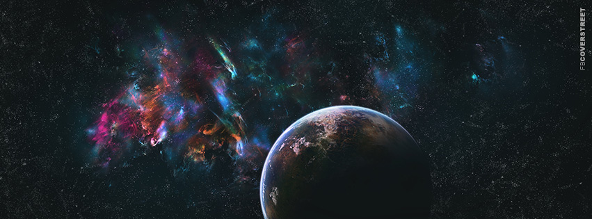 Planet and Abstract Space  Wallpaper
