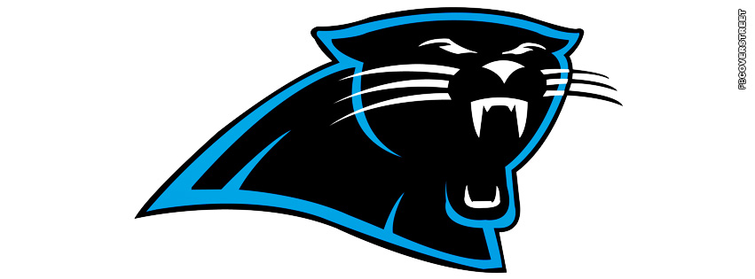 Carolina Panthers Simple Logo Cover Cover  Wallpaper