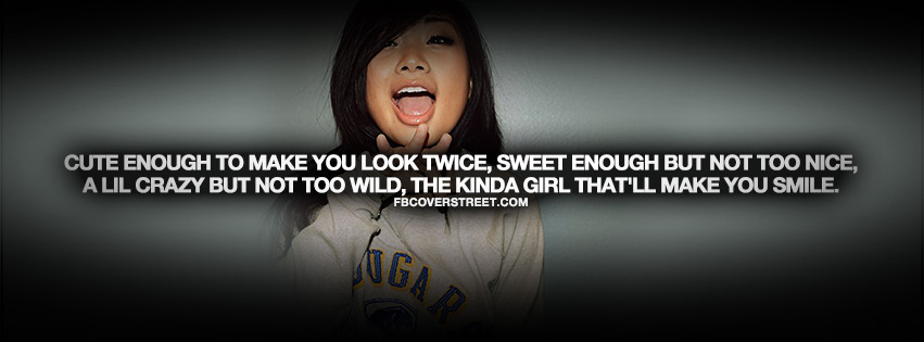 A Lil Crazy But Not Too Wild Quote Wallpaper