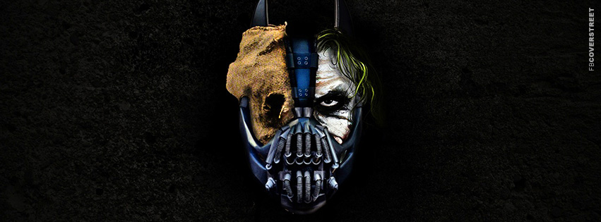 Batman Trilogy Villains Joker Scarecrow and Bane Movie Cover  Wallpaper