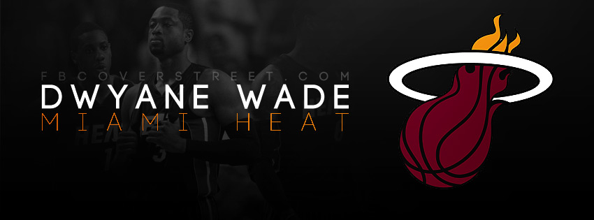 Dwyane Wade Miami Heat Logo Wallpaper