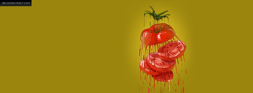 Sliced Tomato Art  Wallpaper