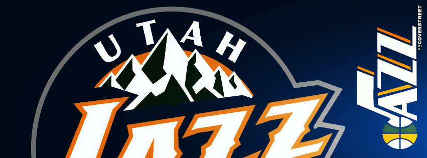Utah Jazz Logo FB Cover  Wallpaper