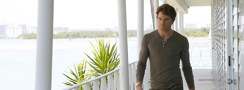 Dexter Walking On His Balcony  Wallpaper