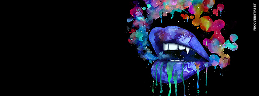 Colorful Lip Smoke  Wallpaper