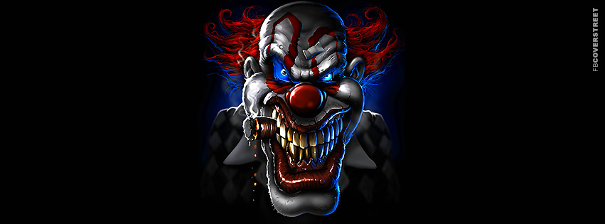 Creepy Clown Smoking a Cigar Wallpaper