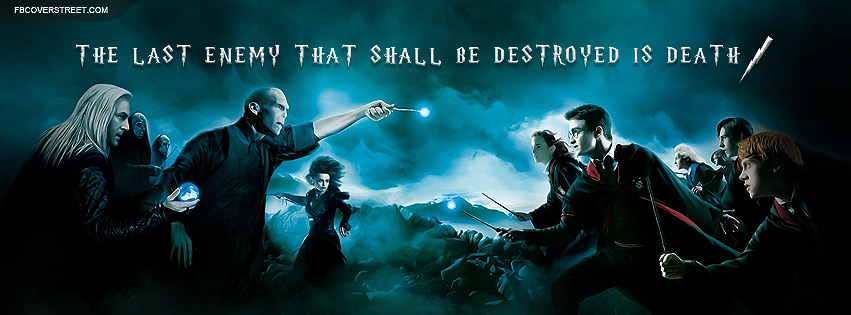 Harry Potter The Last Enemy Quote Wallpaper