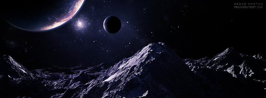 Mountain Space View 2 Wallpaper