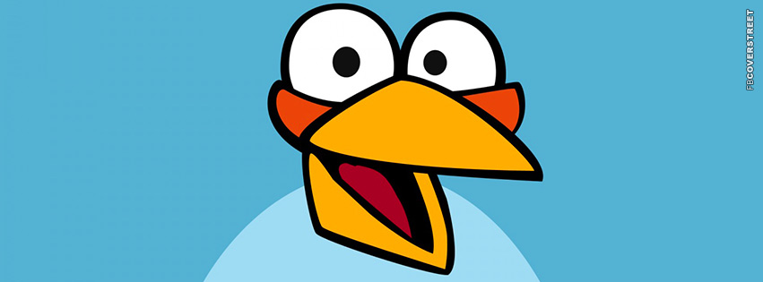 Angry Birds Blue Bird Face  Wallpaper