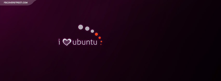 I Love Ubuntu  Wallpaper