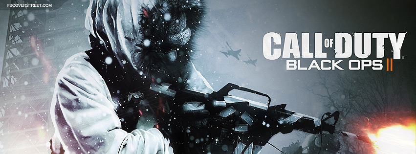 Call of Duty Black Ops II Winter Soldier Facebook Cover