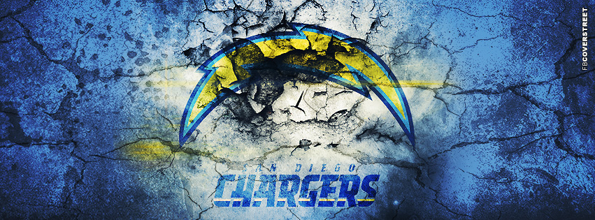 San Diego Chargers Grunged Logo  Wallpaper