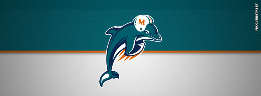 Miami Dolphins Logo Facebook Cover  Wallpaper